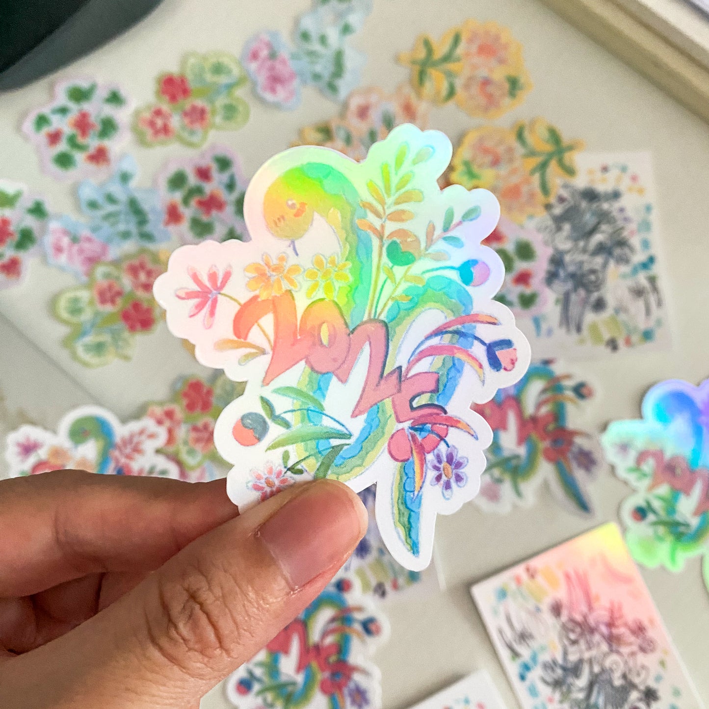 stickers | Holographic Snakes
