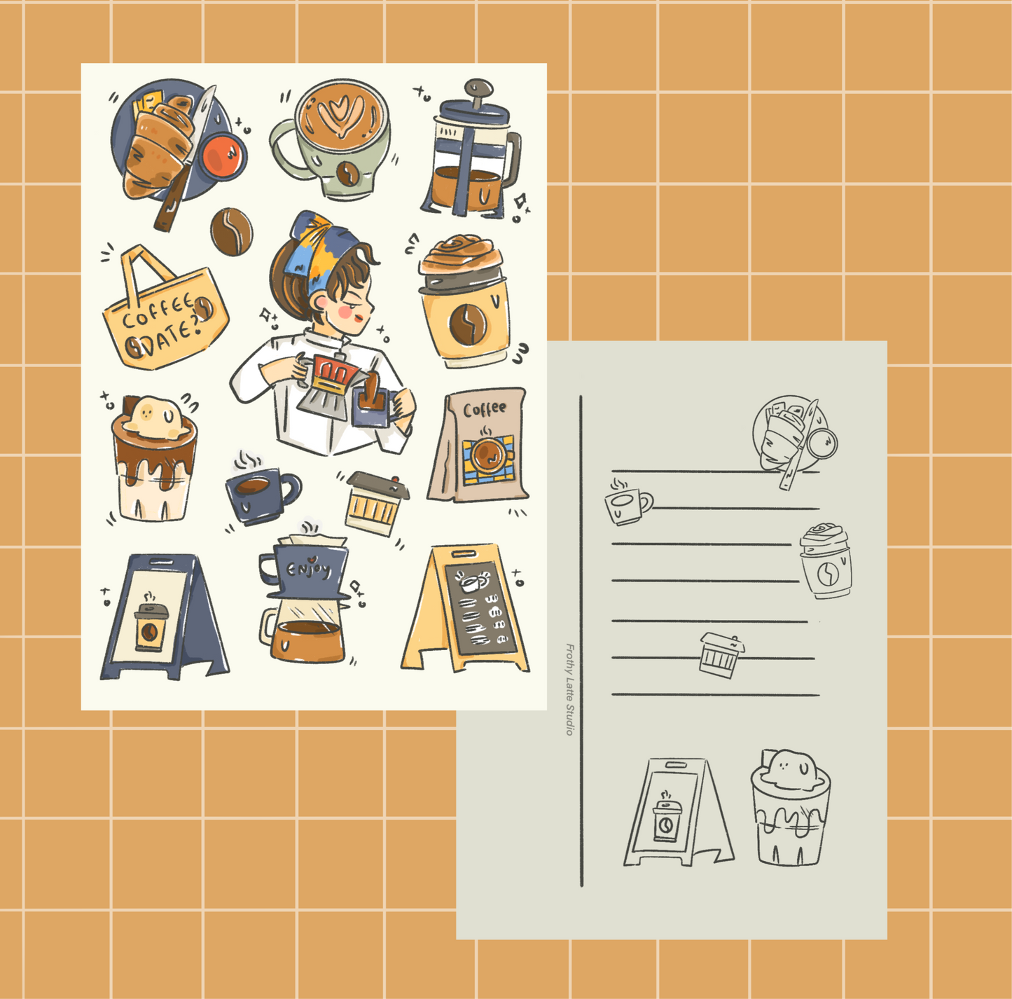 ☕️ postcard | Cafe & Coffee