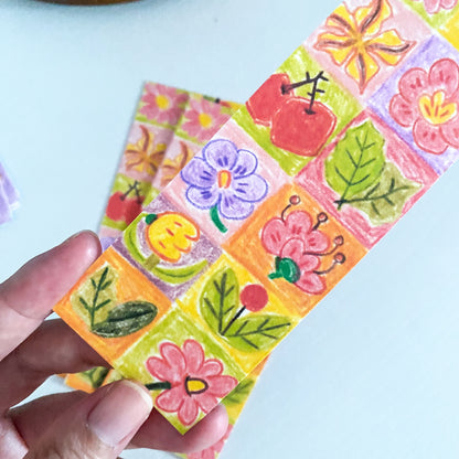 bookmark | with pink background