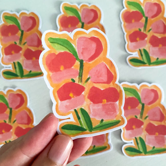 stickers | Gouache Florals