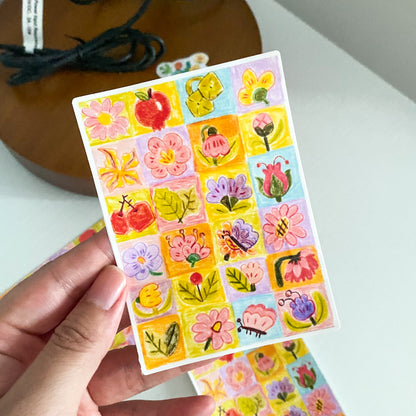 stickers | glossy patterns