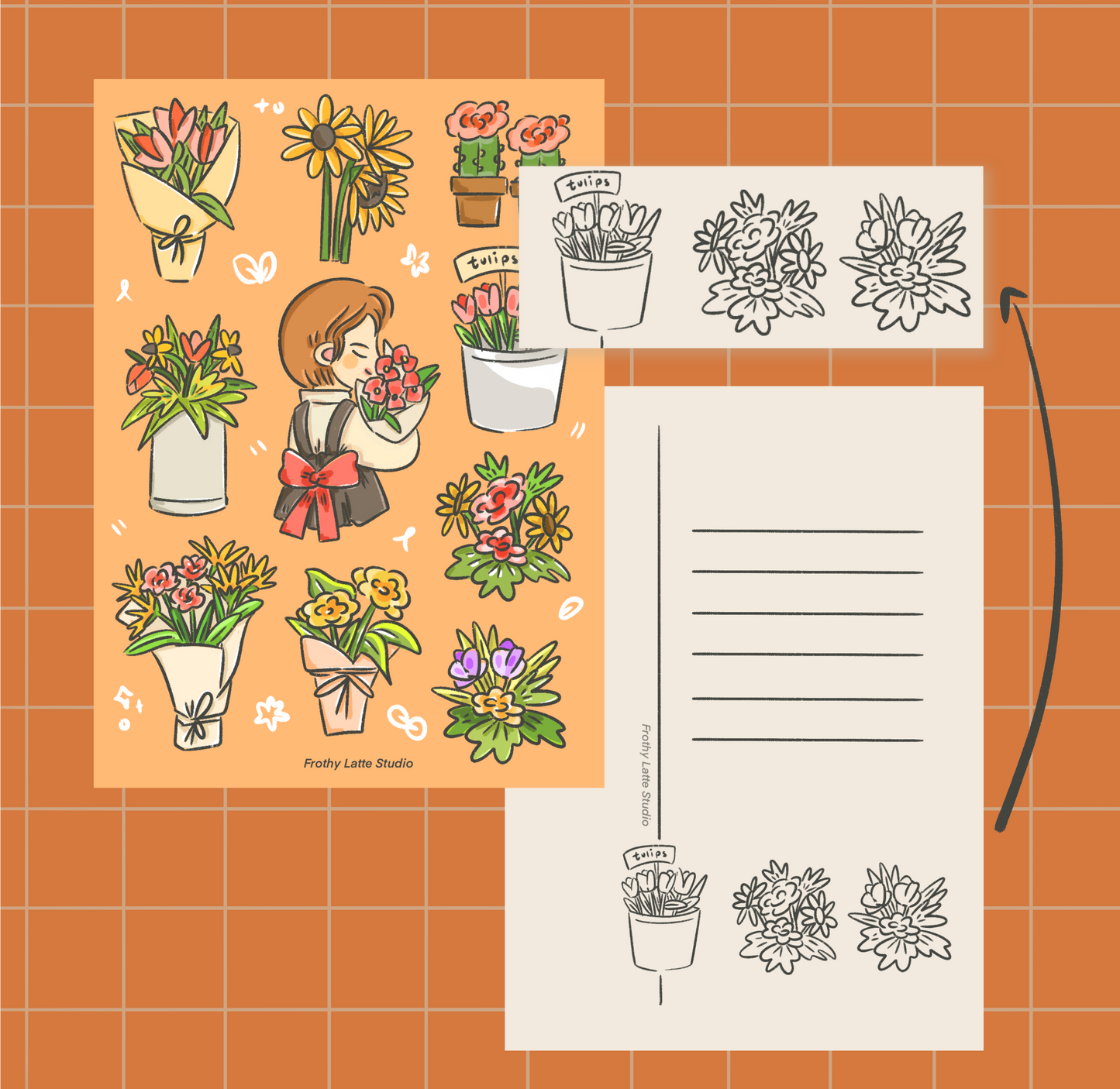 🌻 postcard | Florist