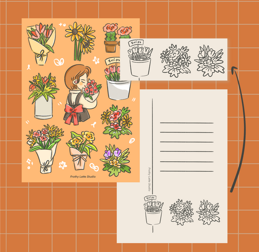 🌻 postcard | Florist
