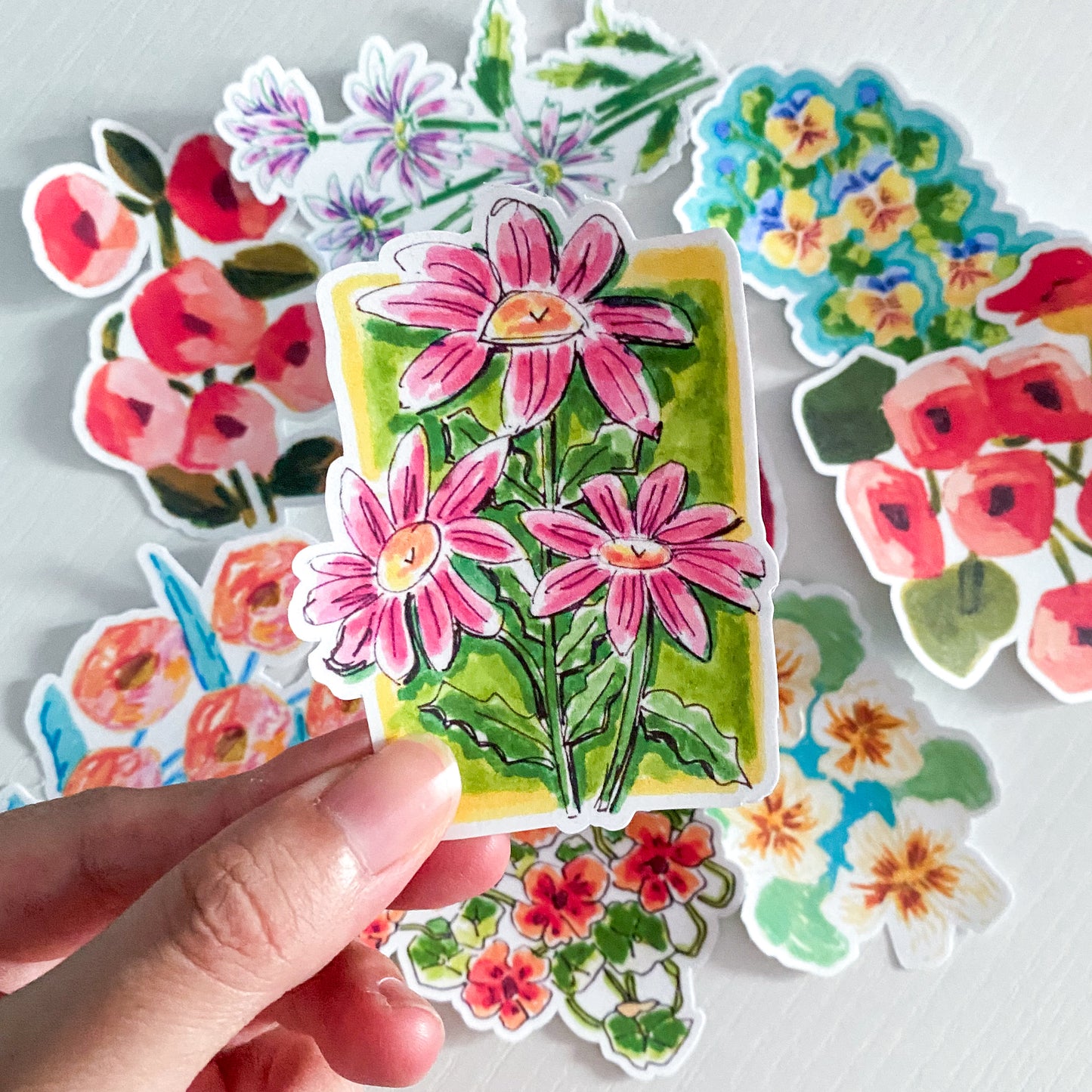 stickers | Flowers in a Frame