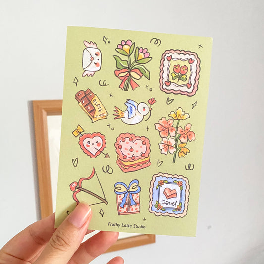 🌻 postcard | Valentine’s Day