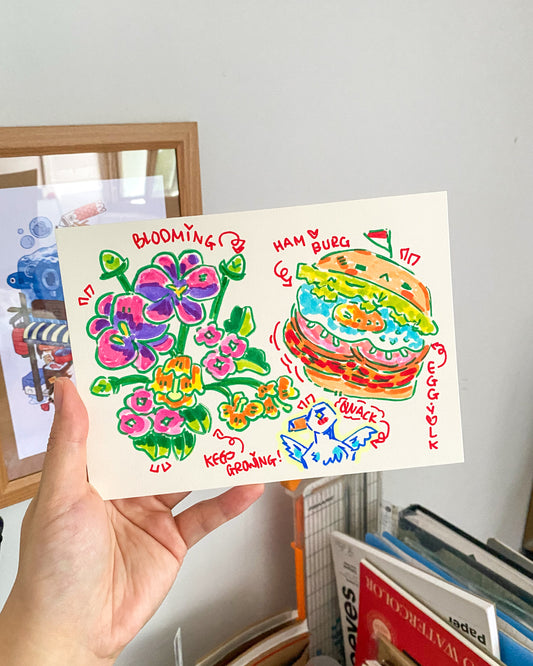 🌱original art | Bento & Florals