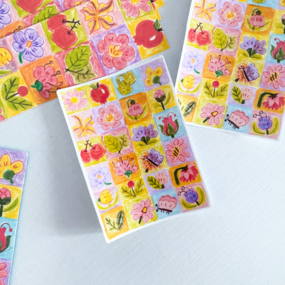 stickers | glossy patterns